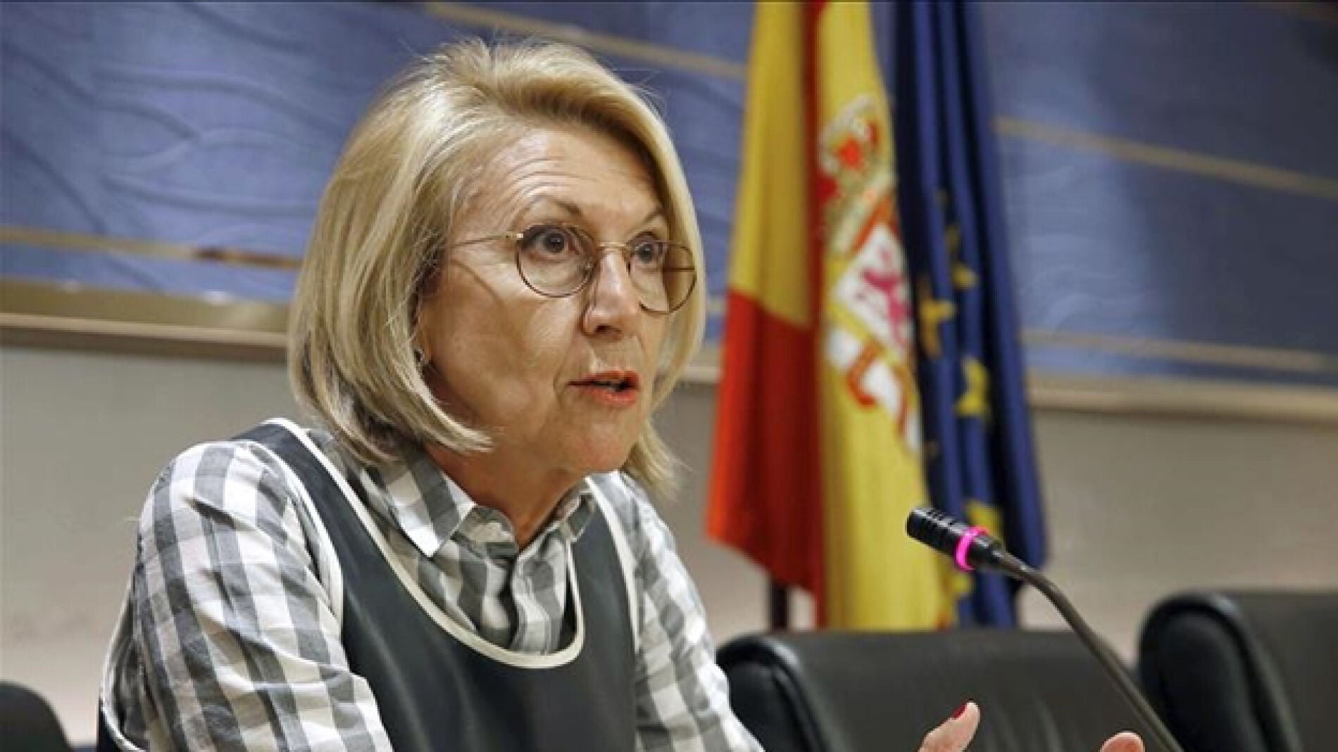 La confundadora de UPyD, Rosa D&iacute;ez.