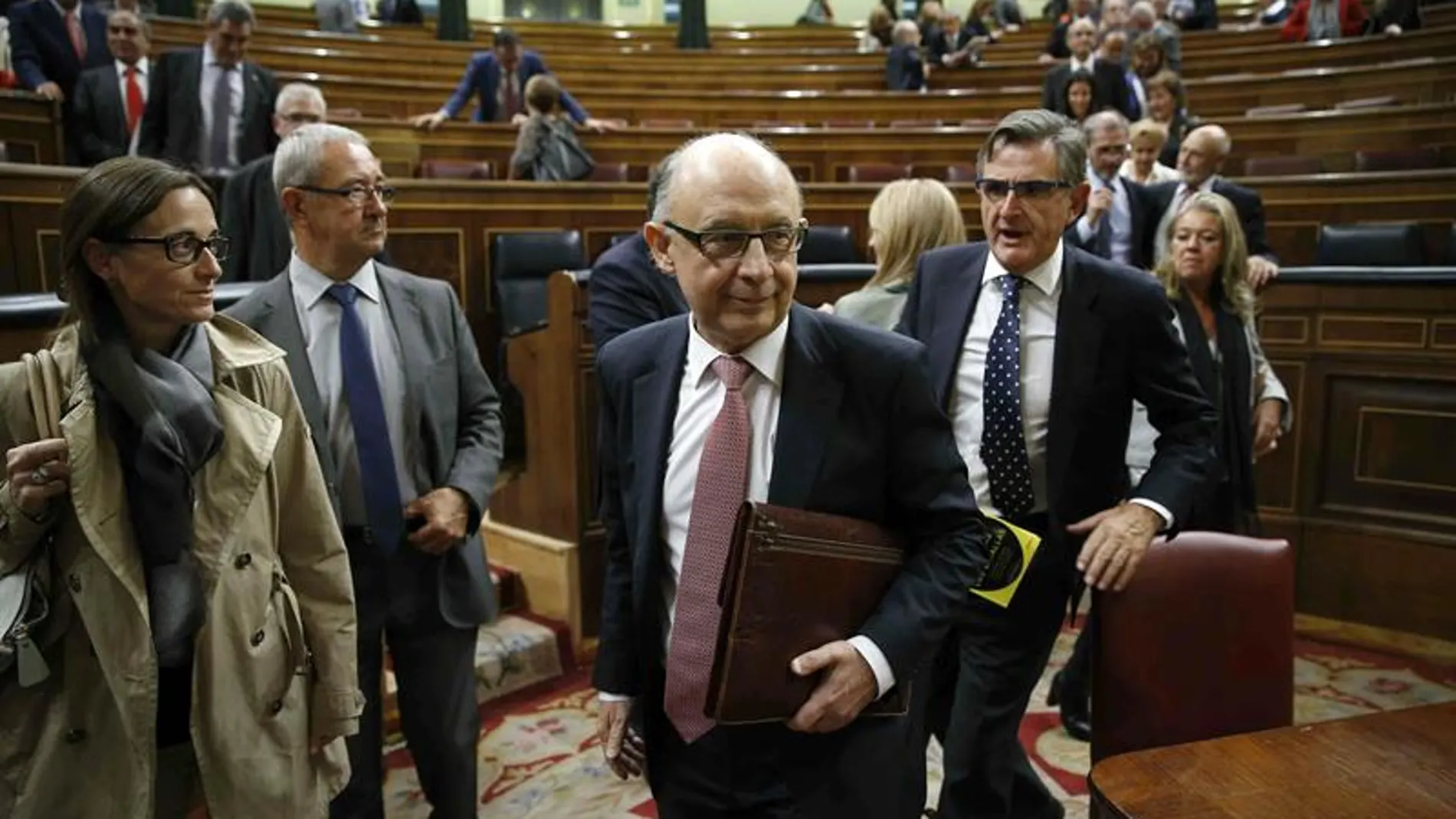 El ministro de Hacienda, Cristóbal Montoro El ministro de Hacienda, Cristóbal Montoro