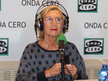 Rosa Díez, fundadora de UPyD, durante una entrevista en Onda Cero