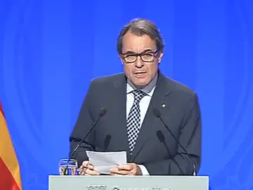 Artur Mas comparece ante la prensa Artur Mas comparece ante la prensa