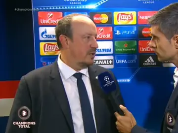 Rafa Benítez, con José Luis Sánchez Rafa Benítez, con José Luis Sánchez