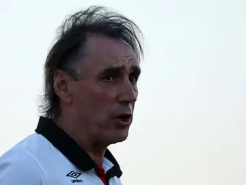 Miguel Ángel Portugal, entrenador del Real Valladolid Miguel Ángel Portugal, entrenador del Real Valladolid