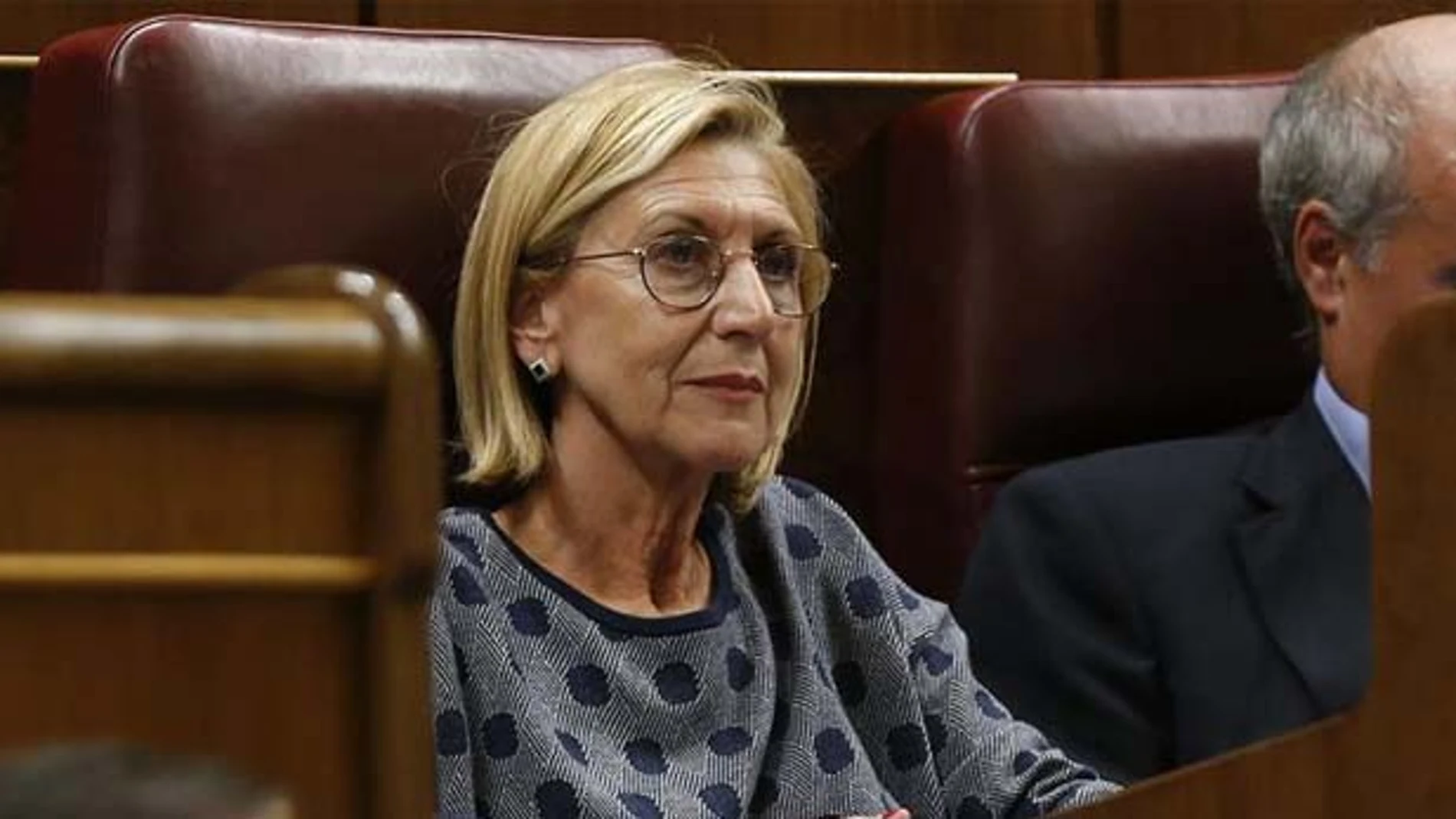 Rosa Díez, cofundadora de UPyD, en el Congreso Rosa Díez, cofundadora de UPyD, en el Congreso