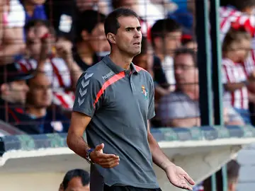 Gaizka Garitano, exentrenador del Valladolid Gaizka Garitano, exentrenador del Valladolid