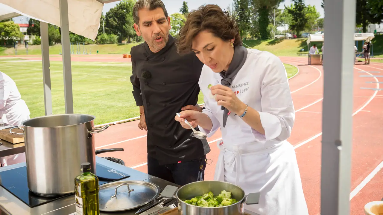 Montse cuece la pasta de último y Maripaz no se fia con Oriol