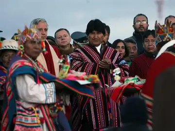 Evo Morales festeja su récord de permanencia en el poder en Bolivia Evo Morales festeja su récord de permanencia en el poder en Bolivia