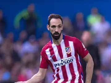 Juanfran Torres, jugador del Atlético de Madrid Juanfran Torres, jugador del Atlético de Madrid
