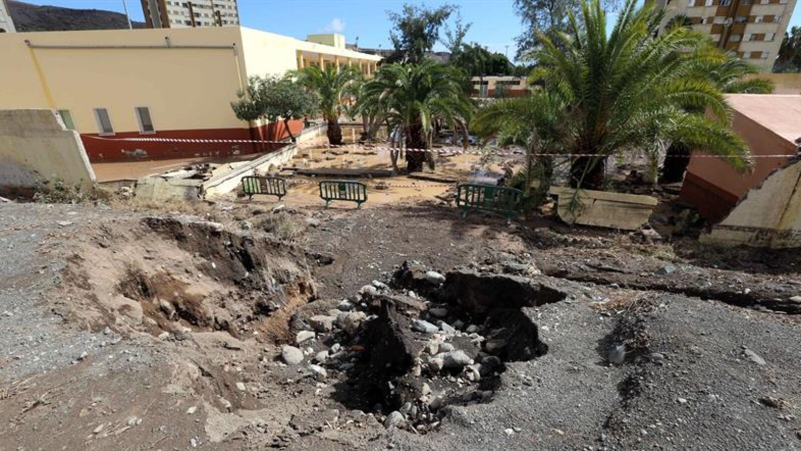 El Cabildo de Gran Canaria pedirá la declaración de Zona Catastrófica por lluvia