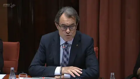 Artur Mas en el Parlamento catalán Artur Mas en el Parlamento catalán