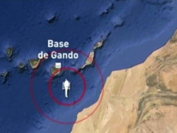 Base de Gando donde regresaban los militares