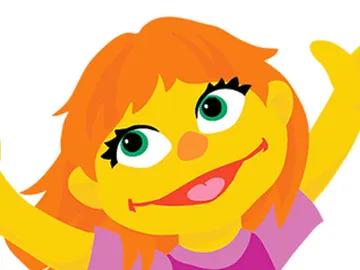 Julia, el nuevo personaje de 'Barrio Sésamo' Julia, el nuevo personaje de 'Barrio Sésamo'