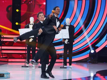 El jurado se queda "flipado" por la imitación de Edu Soto El jurado se queda "flipado" por la imitación de Edu Soto