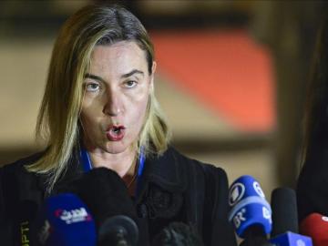 En el 70 aniversario de la ONU, la jefa de la diplomacia europea, Federica Mogherini. En el 70 aniversario de la ONU, la jefa de la diplomacia europea, Federica Mogherini.