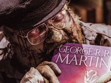 George R. R. Martin en su cameo para 'Z Nation'