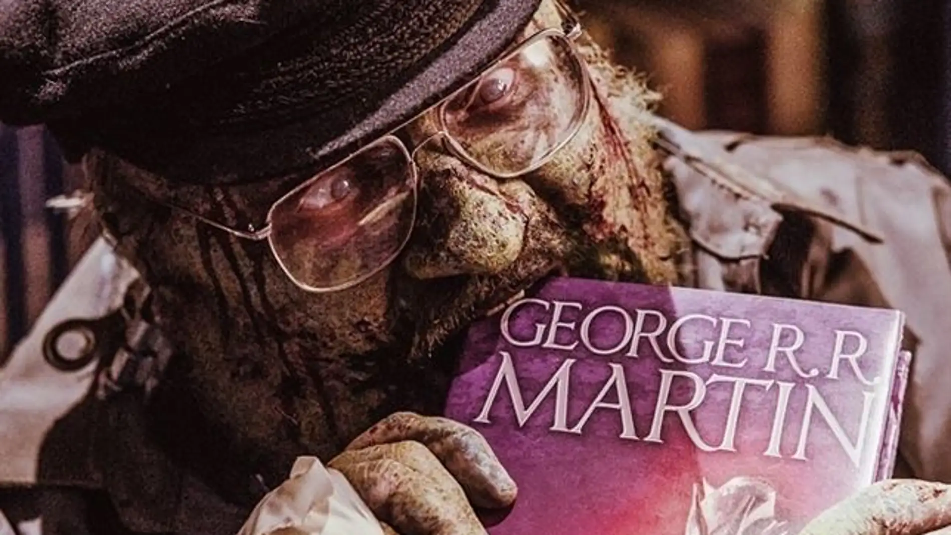 George R. R. Martin en su cameo para 'Z Nation'