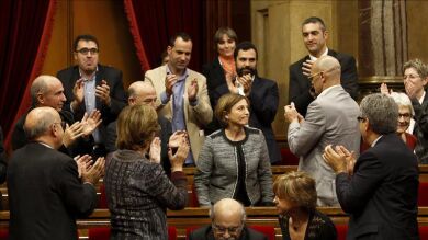 El 'no' a la independencia catalana aventaja al 'sí' con un 1,5% de diferencia