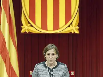 La nueva presidenta del Parlament, Carme Forcadell (Junts pel Sí) La nueva presidenta del Parlament, Carme Forcadell (Junts pel Sí)