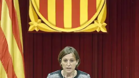 La nueva presidenta del Parlament, Carme Forcadell (Junts pel Sí) La nueva presidenta del Parlament, Carme Forcadell (Junts pel Sí)