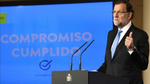 El presidente del Gobierno, Mariano Rajoy