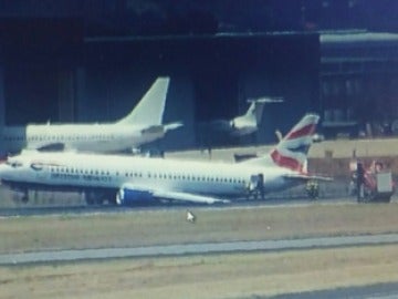 Avión siniestrado en Sudáfrica