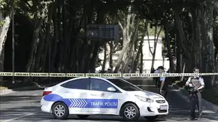 Agentes de la policía turca Agentes de la policía turca