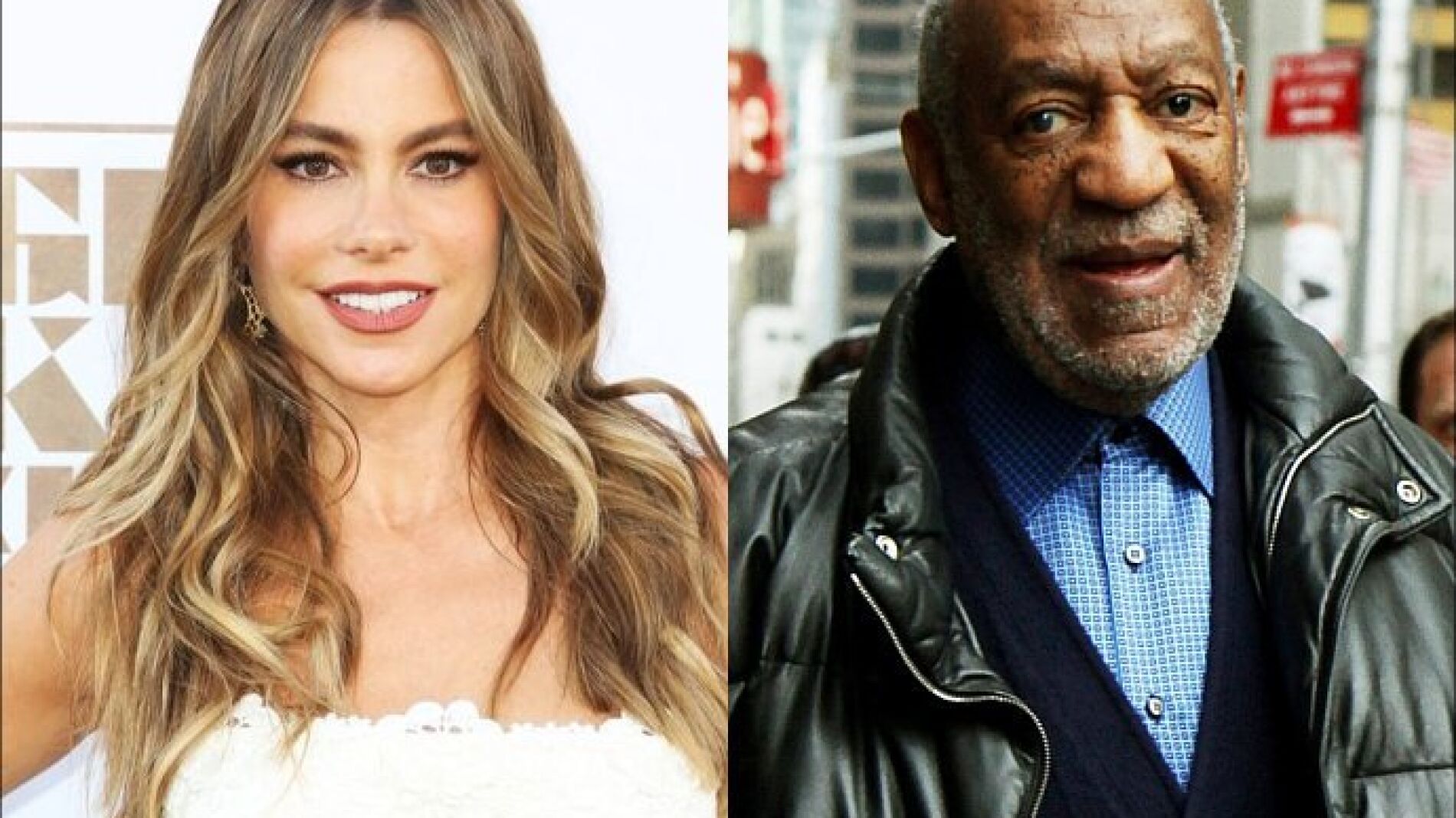 Sofia Vergara y Bill Cosby