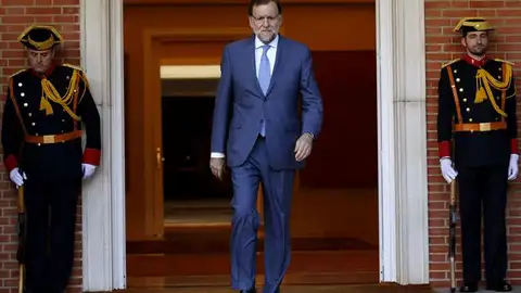 Mariano Rajoy en el Palacio de la Moncloa Mariano Rajoy en el Palacio de la Moncloa