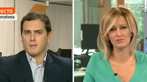 Albert Rivera y Susanna Griso en espejo Público Albert Rivera y Susanna Griso en espejo Público