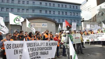 Huelga de examinadores de tráfico