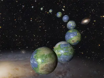 Recreación de planetas por la NASA Recreación de planetas por la NASA