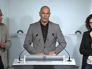 El número uno de la candidatura de Junts pel Sí, Raül Romeva El número uno de la candidatura de Junts pel Sí, Raül Romeva