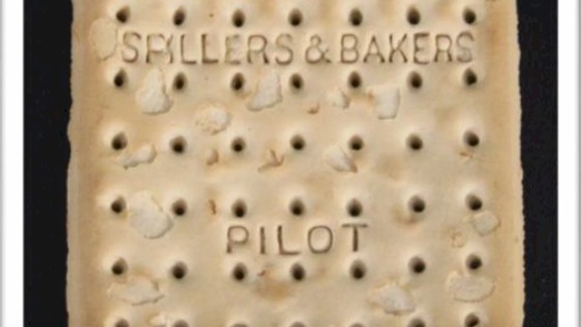 Galleta subastada del Titanic Galleta subastada del Titanic