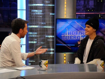Justin Bieber charla con Pablo Motos