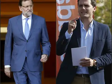 Mariano Rajoy y Albert Rivera Mariano Rajoy y Albert Rivera