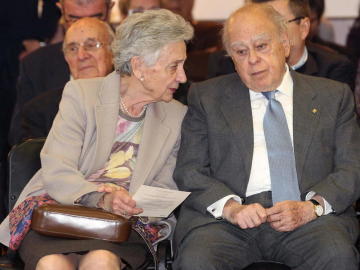 Jordi Pujol y Marta Ferrusola