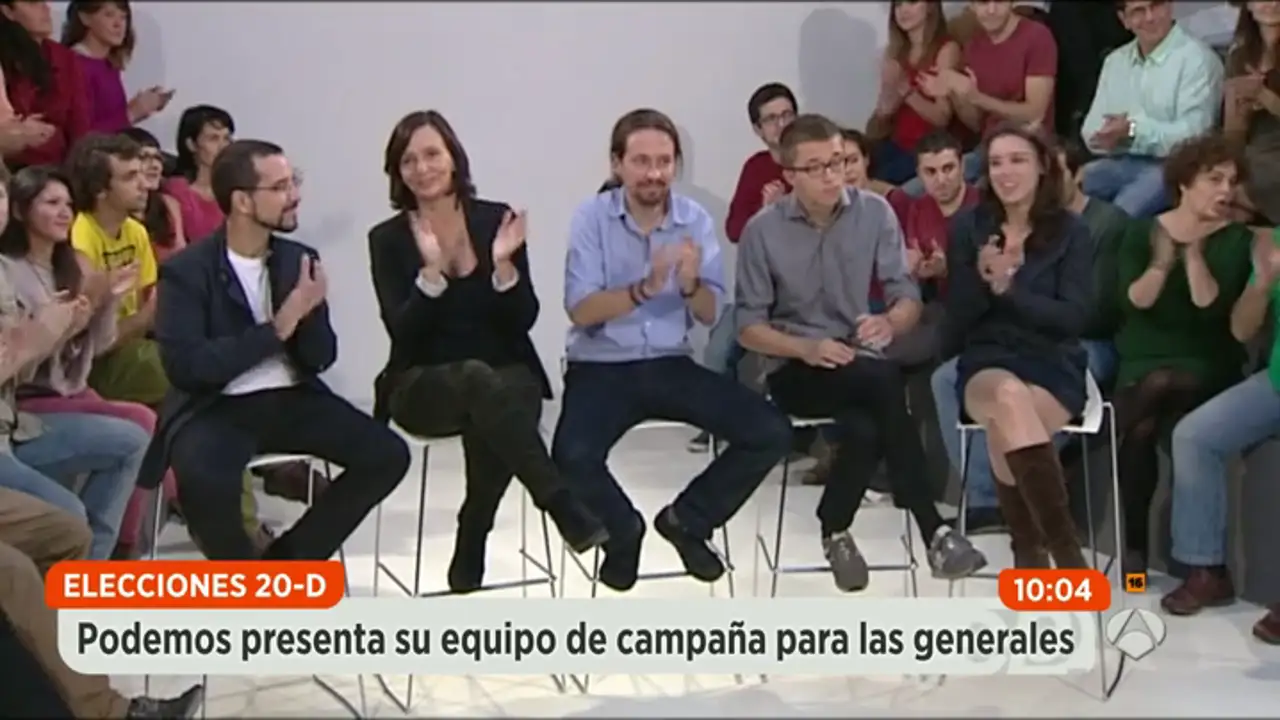 Podemos vuelve a sus origenes