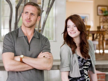 Ryan Gosling y Emma Stone en 'Crazy, Stupid, Love'