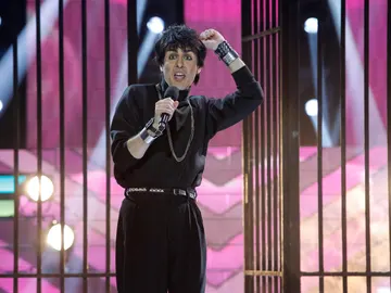 Juanra Bonet se luce a lo ochentero Juanra Bonet se luce a lo ochentero