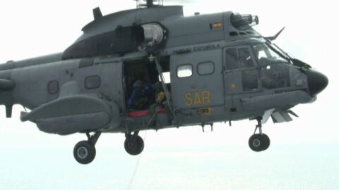 Helic&oacute;ptero de rescate