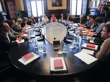 Carme Forcadell preside la Junta de Portavoces del Parlament Carme Forcadell preside la Junta de Portavoces del Parlament