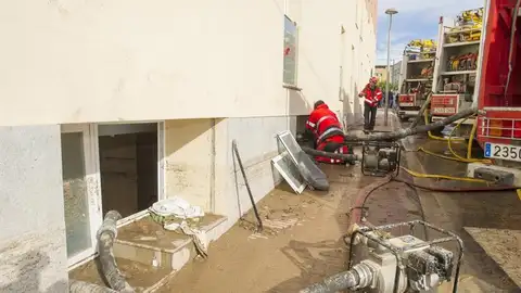 Inundaciones en Agramunt. Inundaciones en Agramunt.