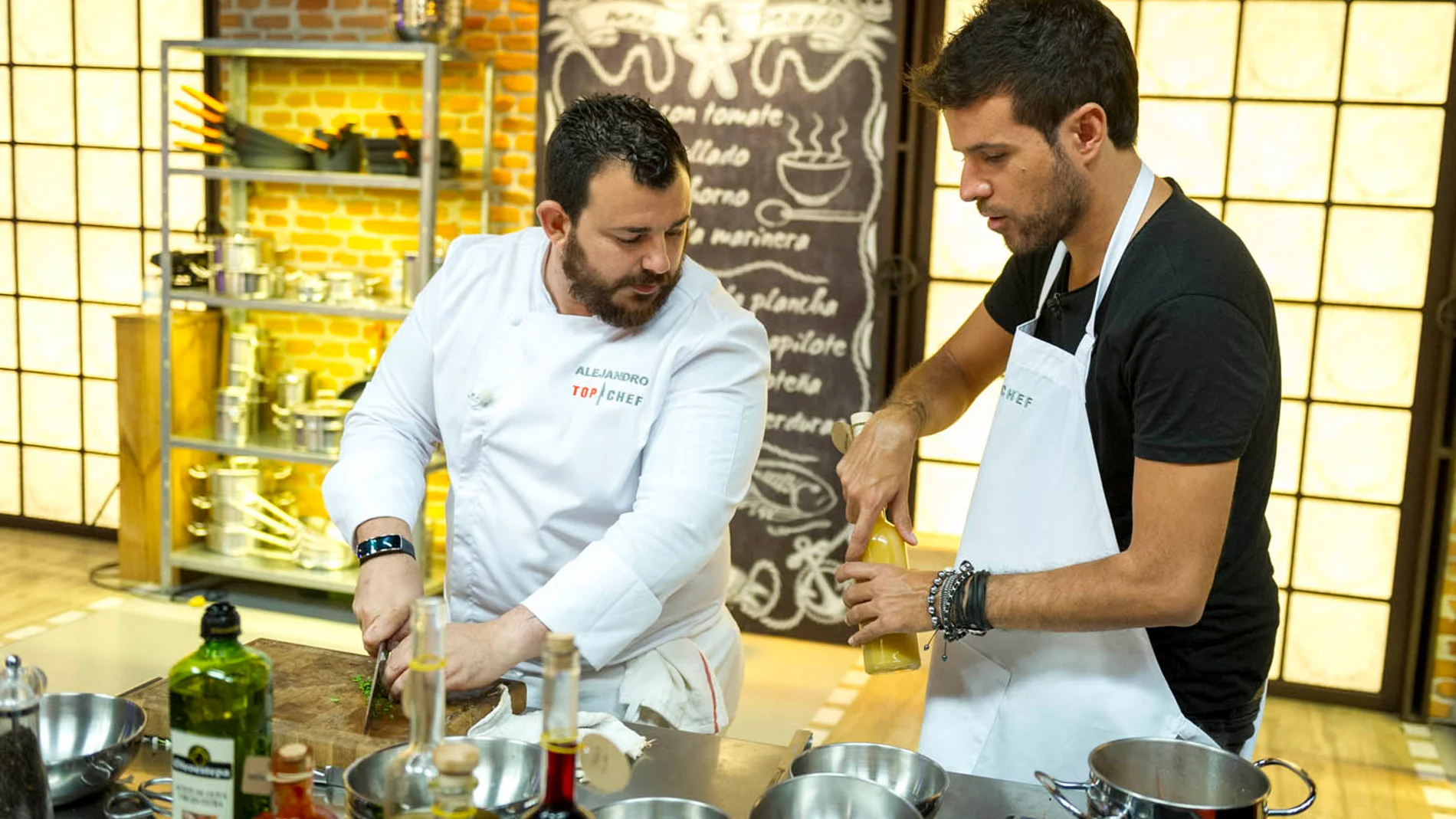 Pablo López cocina con Alejandro Platero