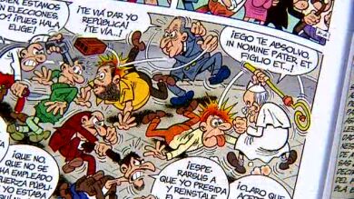 Mortadelo y Filemón se meten en política en el nuevo álbum de Ibáñez