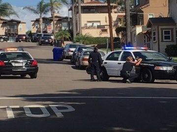 Efectivos de la policía de San Diego