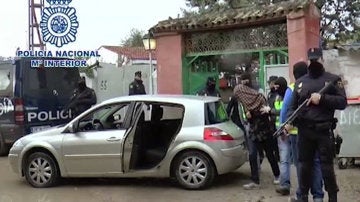Detención de los yihadistas en Cañada Real