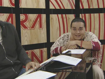 Falete en los ensayos de 'Tu cara me suena' Falete en los ensayos de 'Tu cara me suena'