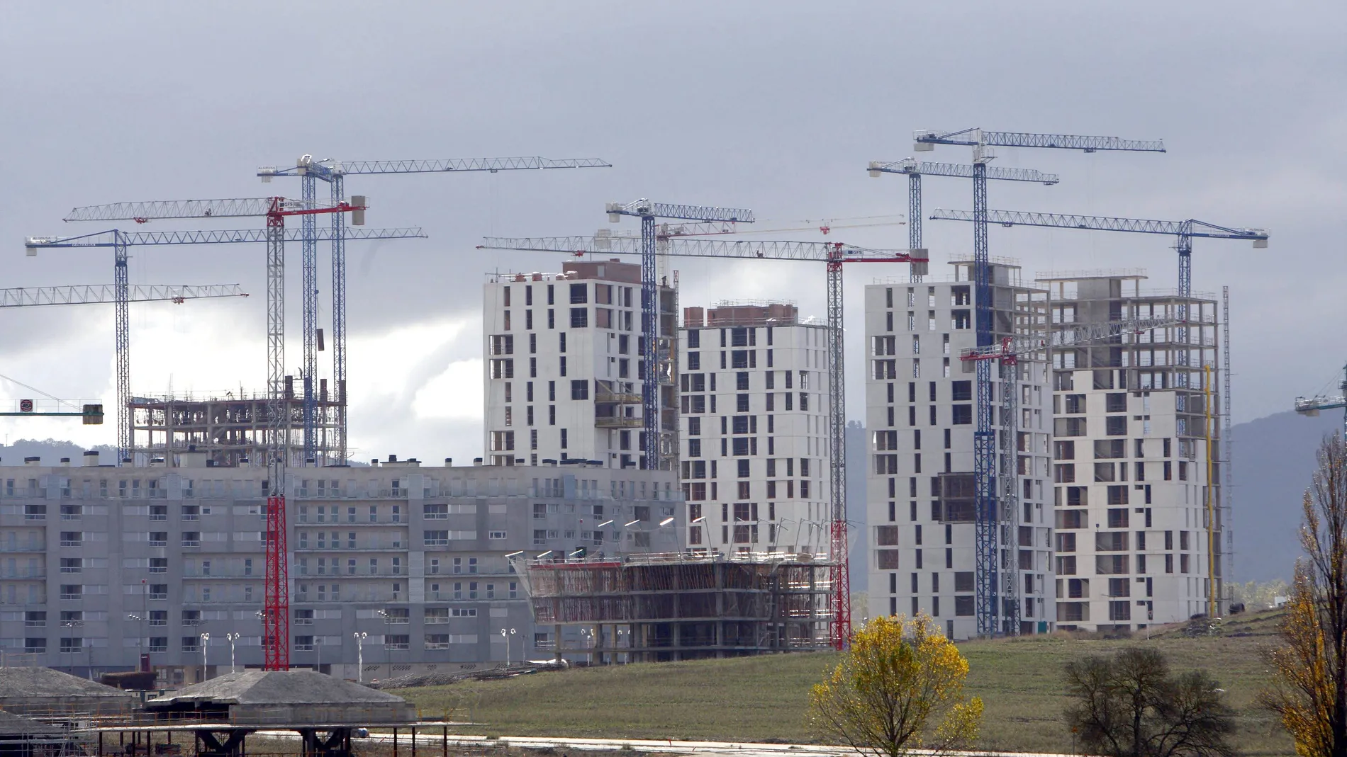 Bloques de viviendas en construcción Bloques de viviendas en construcción