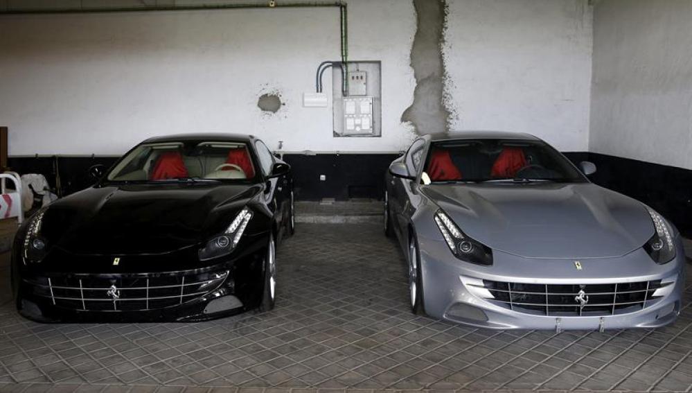 Los dos Ferrari obsequiados por Emiratos Árabes