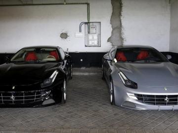 Los dos Ferrari obsequiados por Emiratos Árabes