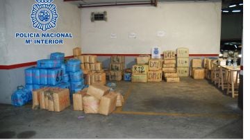 Intervienen 7 toneladas de hachís a una red de narcotraficantes